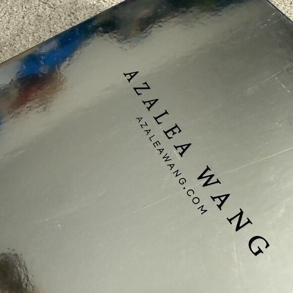 Azalea Wang Nerola Black Rhinestone Ankle Boots Size 10 Pointed Toe Kitten Heel - Picture 12 of 13